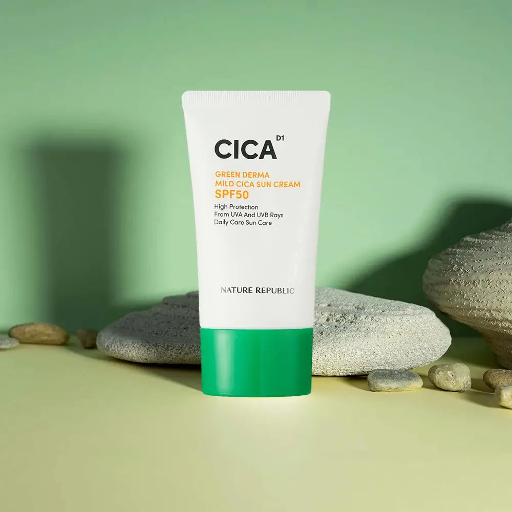 NATURE REPUBLIC Green Derma Mild Cica Sonnenschutzcreme