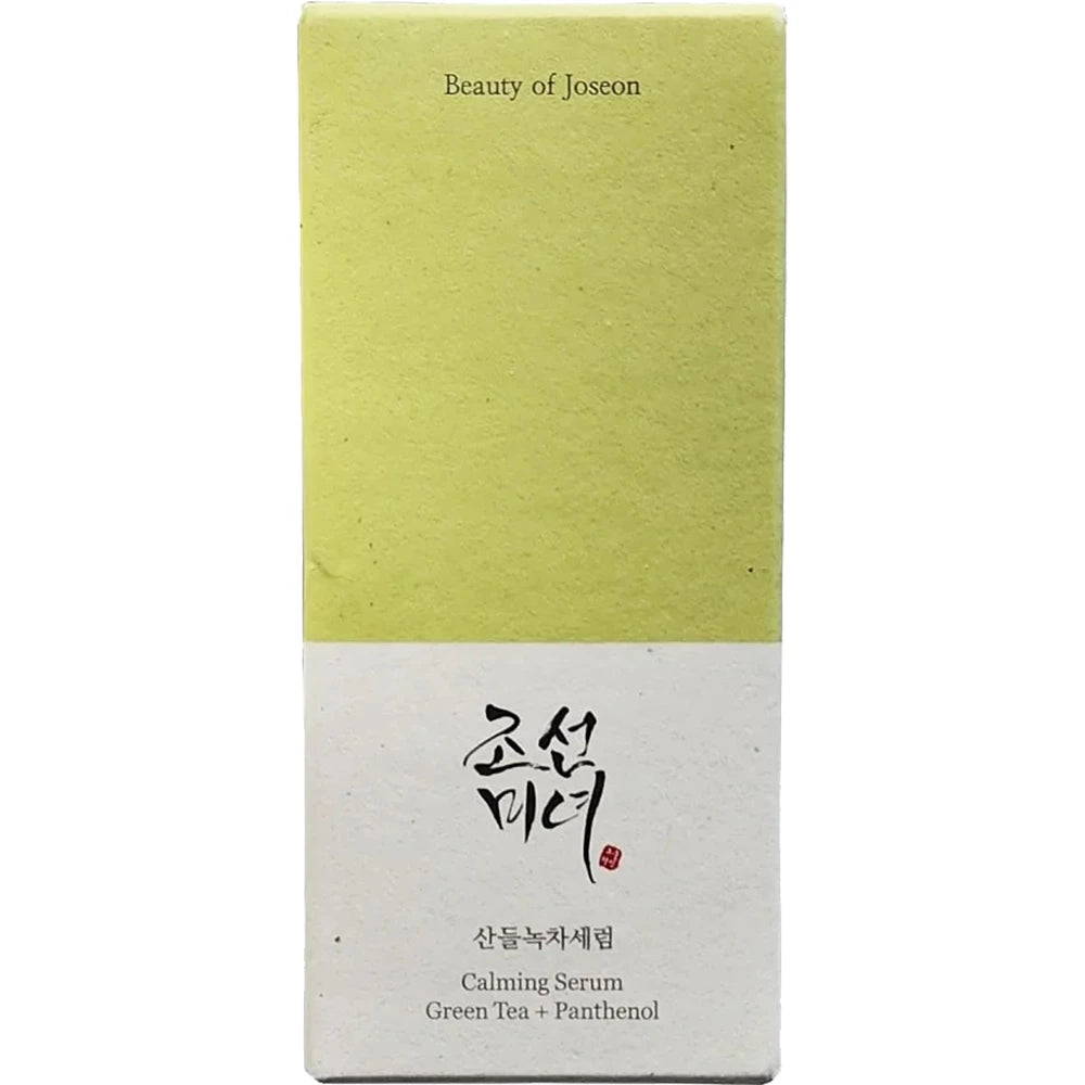 BEAUTY OF JOSEON Grüner Tee + Panthenol - Gesichtsserum mit Grünem Tee und Panthenol zur Beruhigung gereizter Haut und zur Aufrechterhaltung der Feuchtigkeitsbarriere - 30 ml
