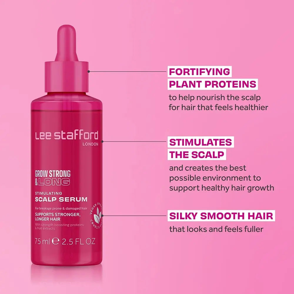 LEE STAFFORD Grow Strong & Long Stimulierendes Kopfhaut-Serum