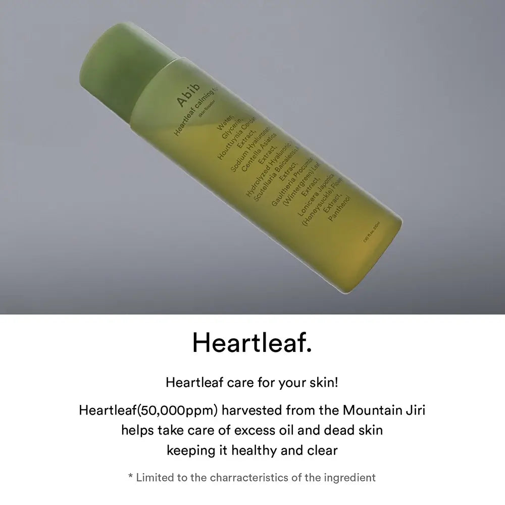 ABIB Heartleaf Toner - Beruhigung und intensive Feuchtigkeit für gereizte Haut