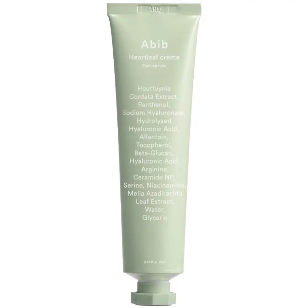 ABIB Heartleaf Gesichtscreme - Feuchtigkeitsspendend und entzündungshemmend, 75 ml