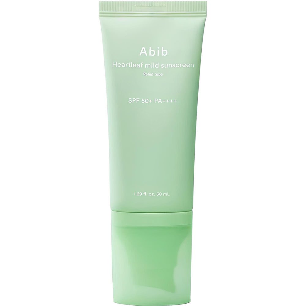 ABIB Heartleaf Mild Sunscreen Relief Tube SPF50+ PA++++