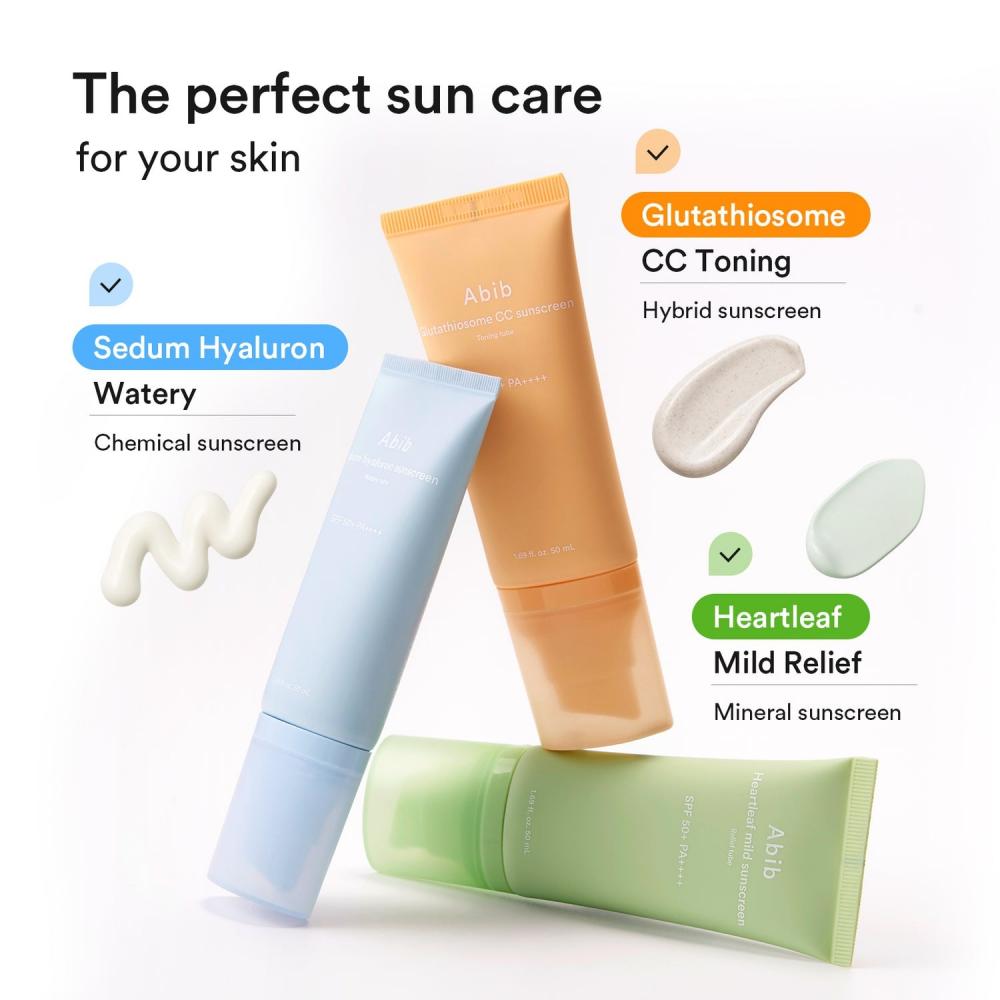 ABIB Heartleaf Mild Sunscreen Relief Tube SPF50+ PA++++