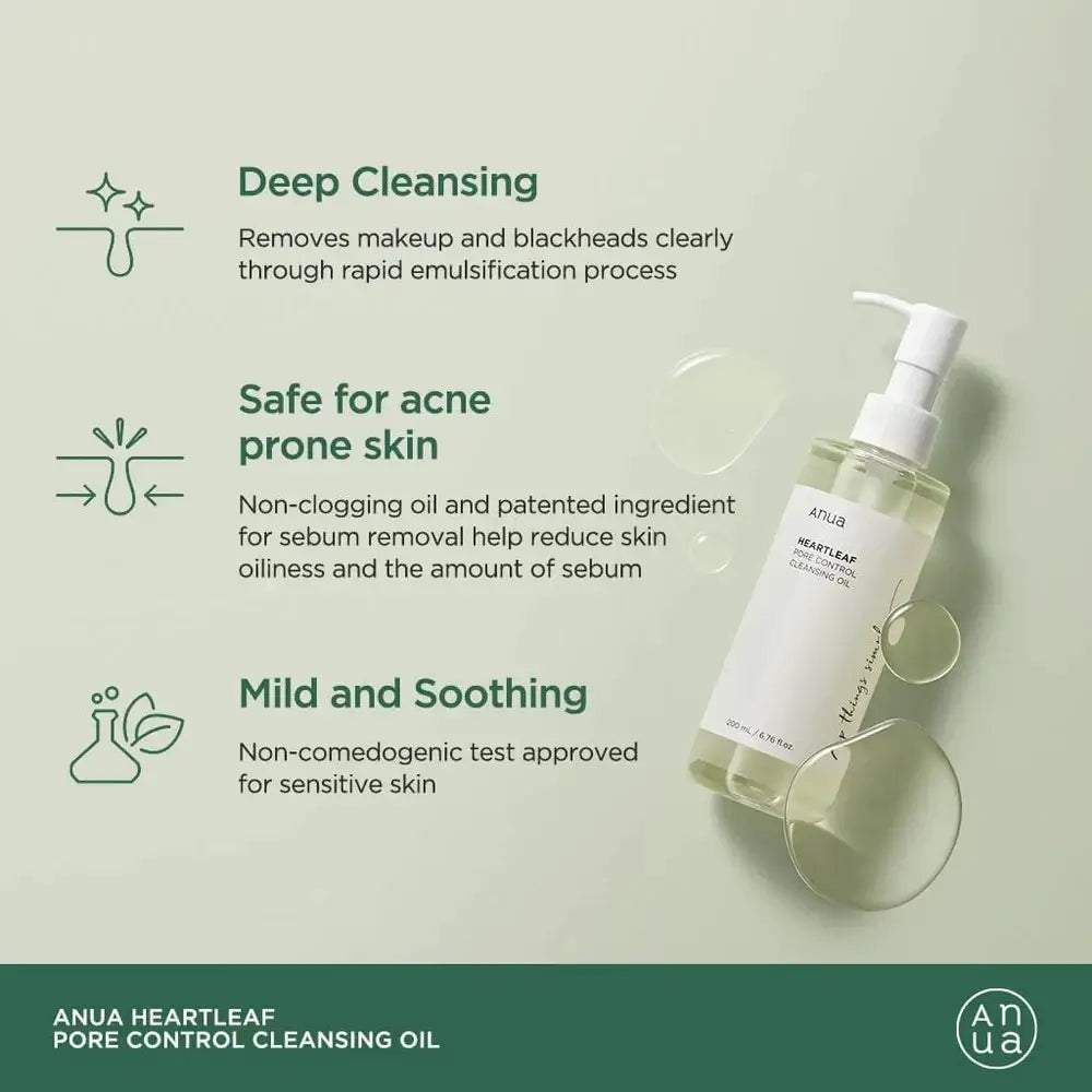 ANUA Heartleaf Pore Control Reinigungsöl