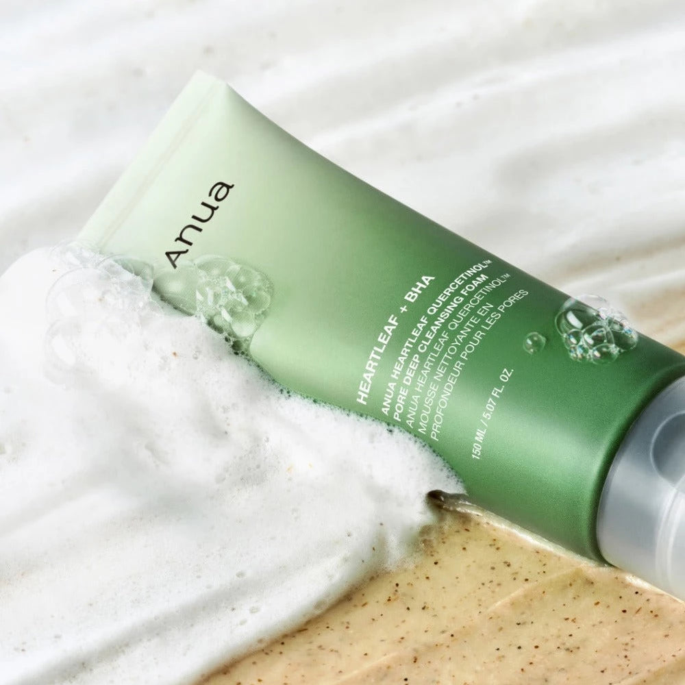 ANUA Heartleaf Quercetinol Pore Deep Cleansing Foam