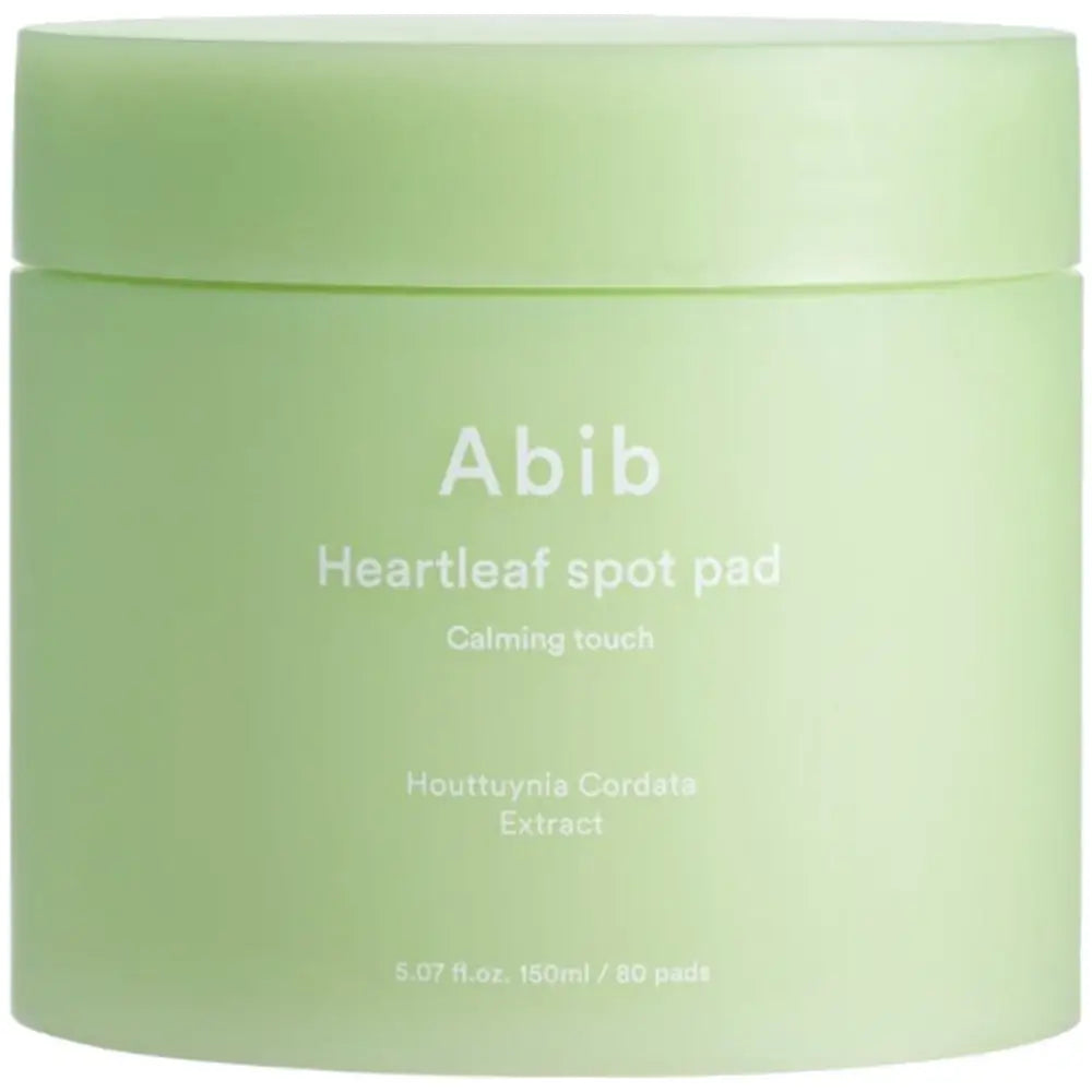 ABIB Heartleaf Tonis Pads - Beruhigt Reizungen und Intensive Feuchtigkeit, 150 ml/80 Stk