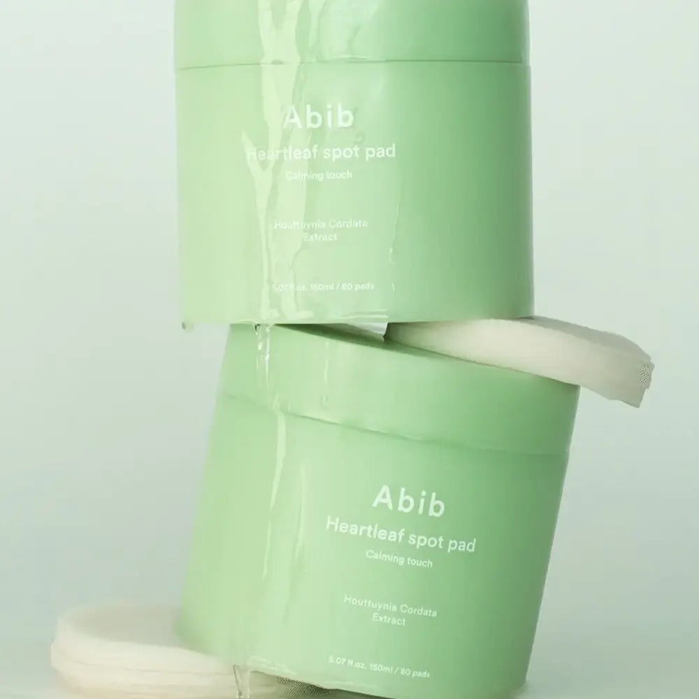 ABIB Heartleaf Tonis Pads - Beruhigt Reizungen und Intensive Feuchtigkeit, 150 ml/80 Stk