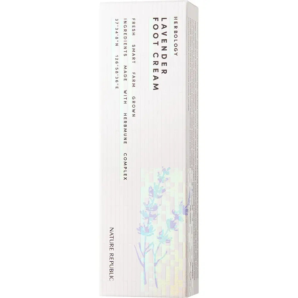 NATURE REPUBLIC Kräuter-Fußcreme Lavendel - Intensive Feuchtigkeit & Regeneration, 70 ml