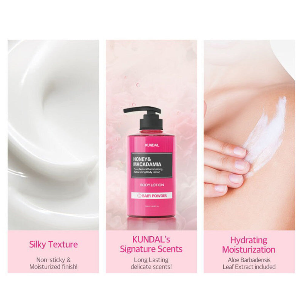 KUNDAL Honig & Macadamia Reine Körperlotion