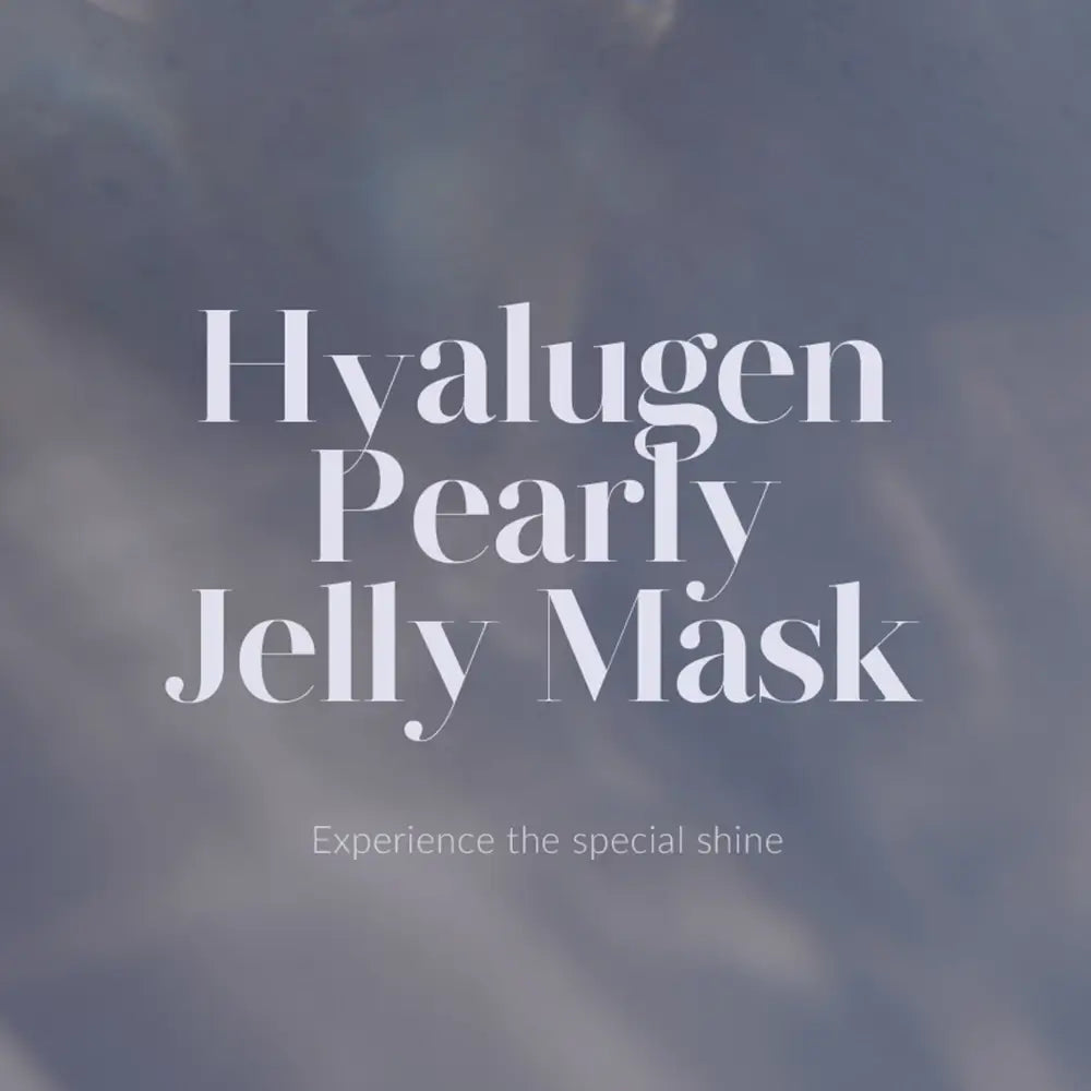 MIZON Hyalugen Pearly Jelly - Gesichtsmaske mit Hyaluronsäure und 4. Generation Kollagen zur Hydratisierung und Straffung - 35 g