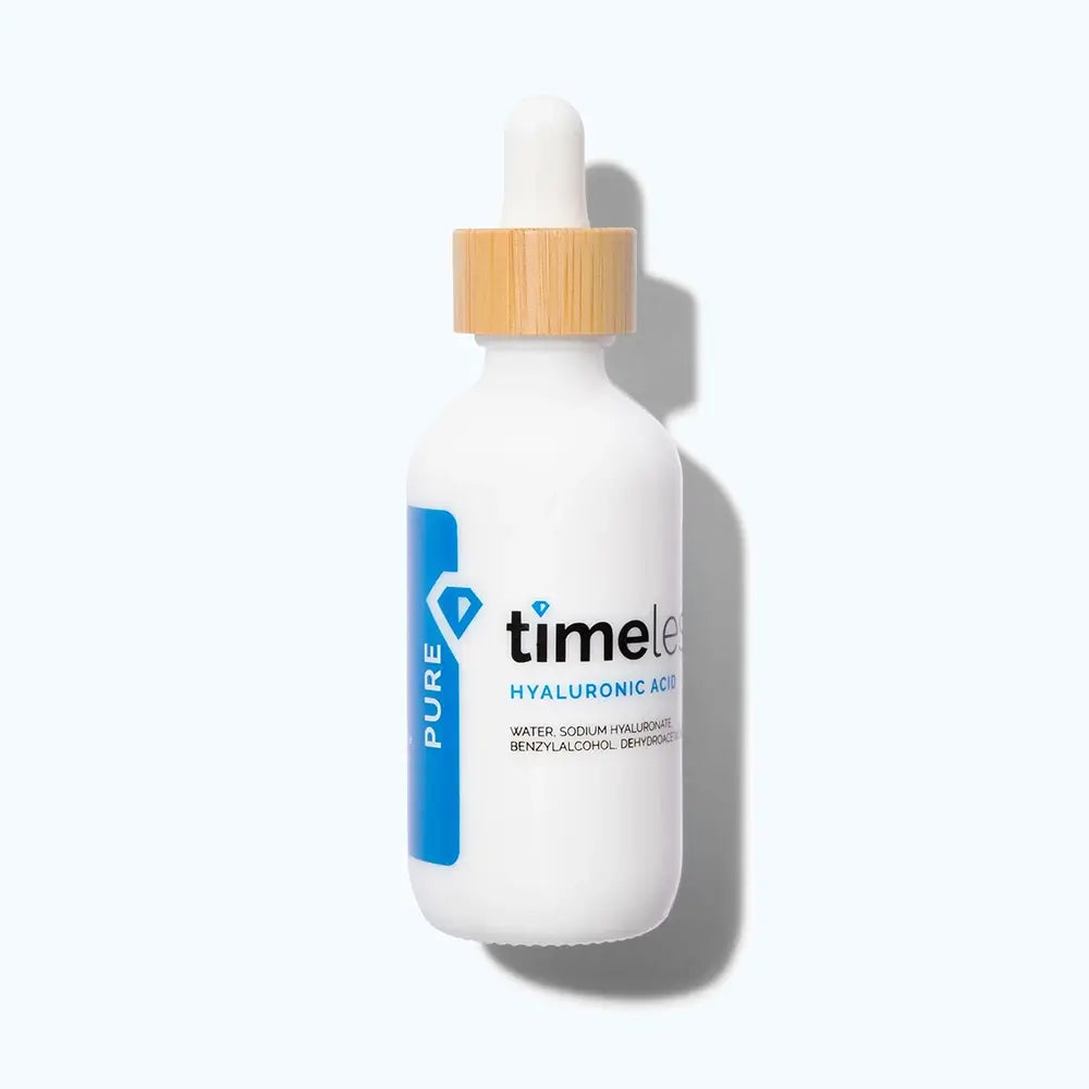 TIMELESS SKIN CARE Pure Line Feuchtigkeitsserum mit Hyaluronsäure - Intensive Feuchtigkeit und Komfort, 60 ml
