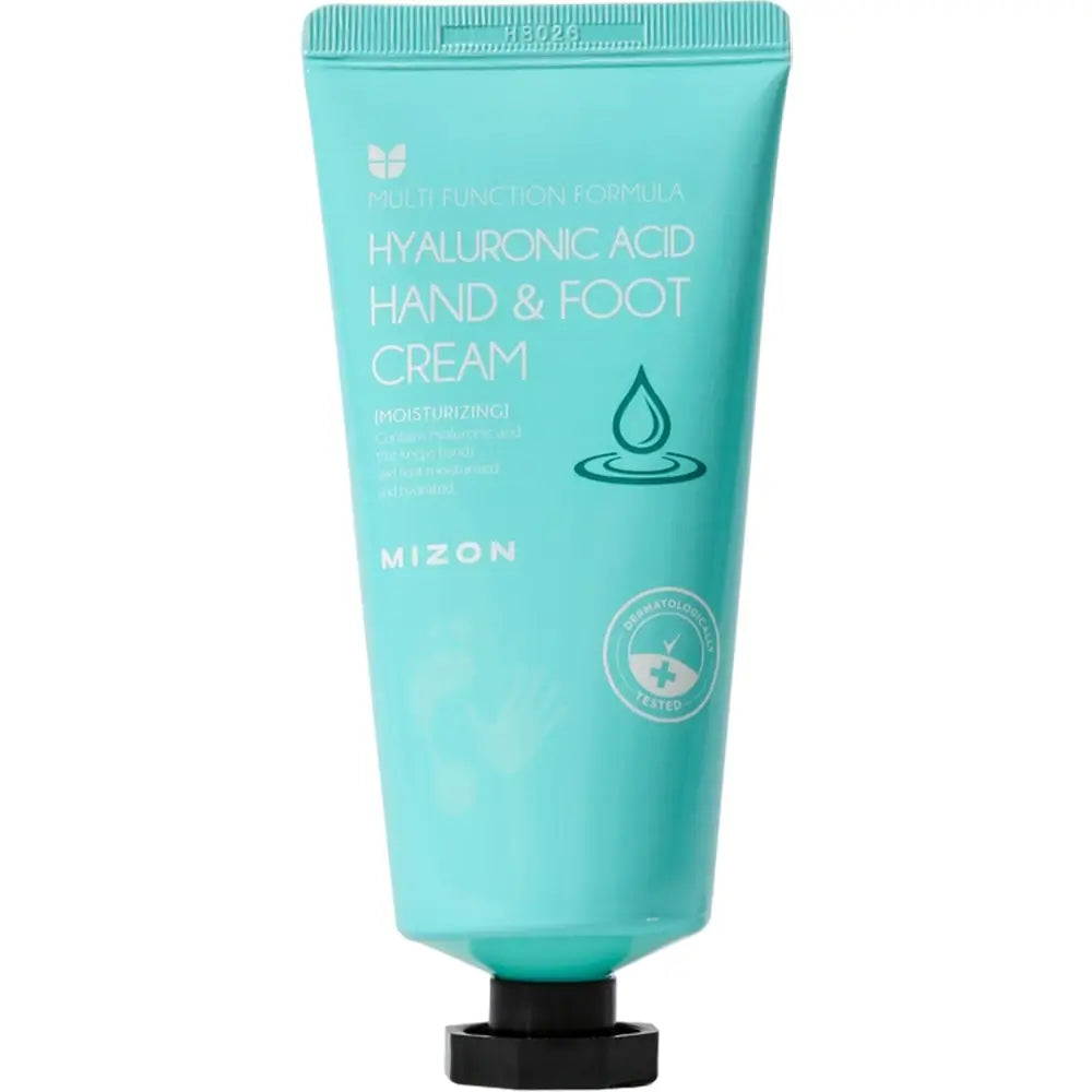 MIZON Hyaluronsäure Hand- und Fußcreme - Hand- und Fußcreme mit Hyaluronsäure für Hautfeuchtigkeit und Komfort - 100 ml