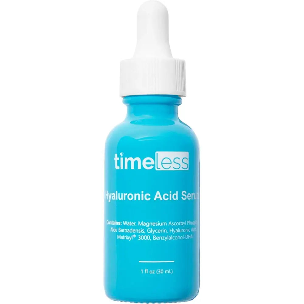 Timeless Skin Care Pure Line Hyaluronsäure & Vitamin C Serum - Intensive Feuchtigkeit und Ausstrahlung, 30 ml