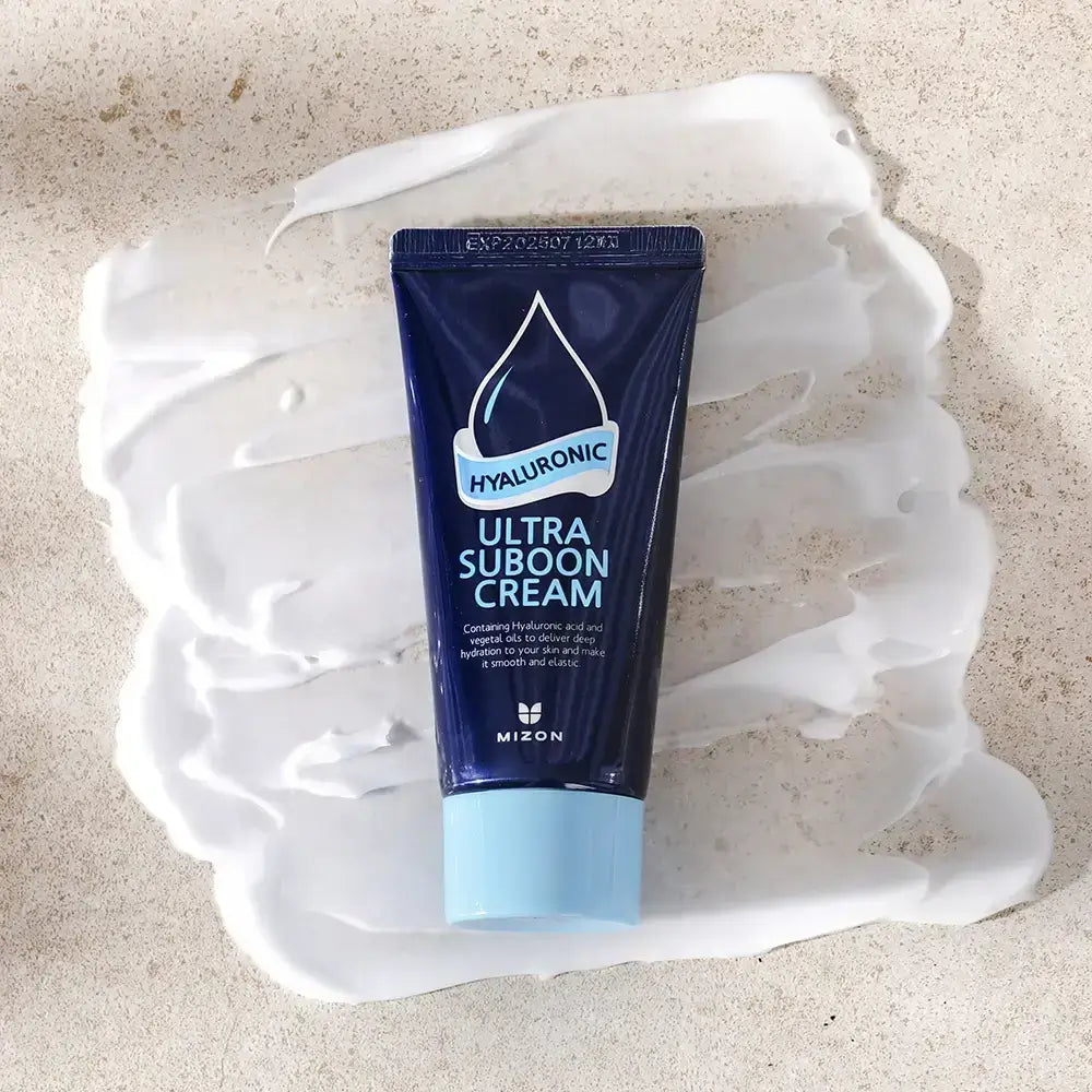 Mizon Hyaluronsäure Ultra Suboon Gesichtscreme - Tiefenfeuchtigkeit & Anti-Falten, Elastizität & Beruhigung, 45ml