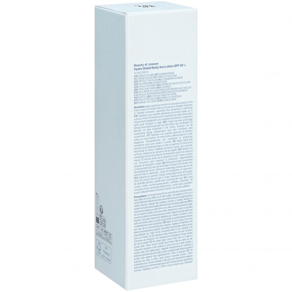 BEAUTY OF JOSEON Hydra Shield Körper-Sonnenlotion SPF50+ 150 ml