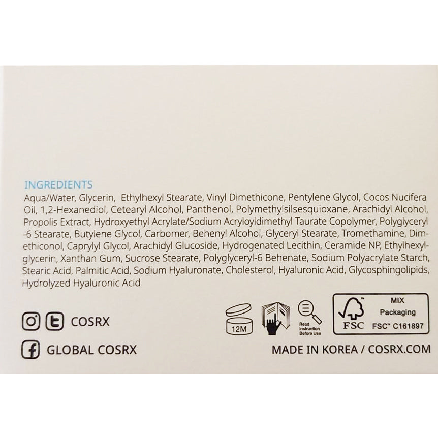 COSRX Hydrium Moisture Power Enriched, 50 ml