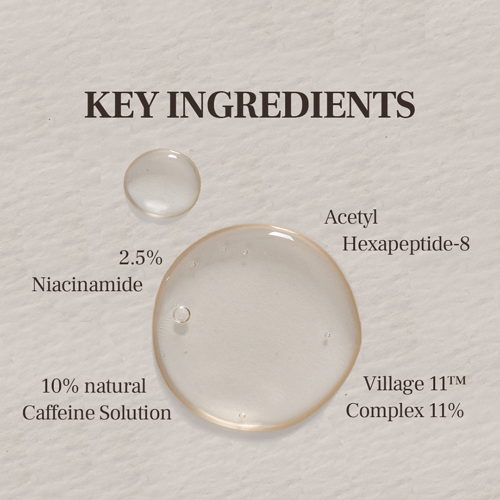 Village 11 FACTORY Hydro Boost Koffein-Augenserum 10 ml