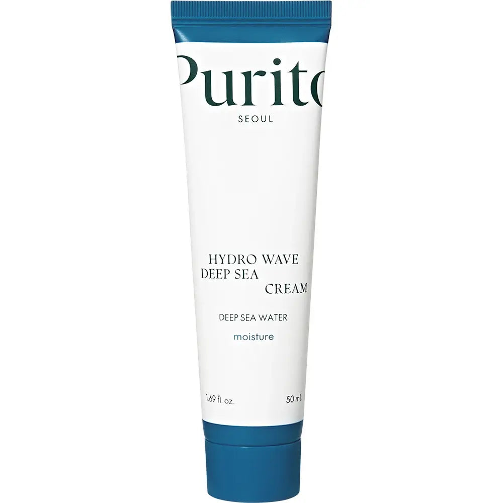 PURITO Hydro Wave Deep Sea Cream - Feuchtigkeitscreme mit Hyaluronsäure und mineralreichem Meerwasser