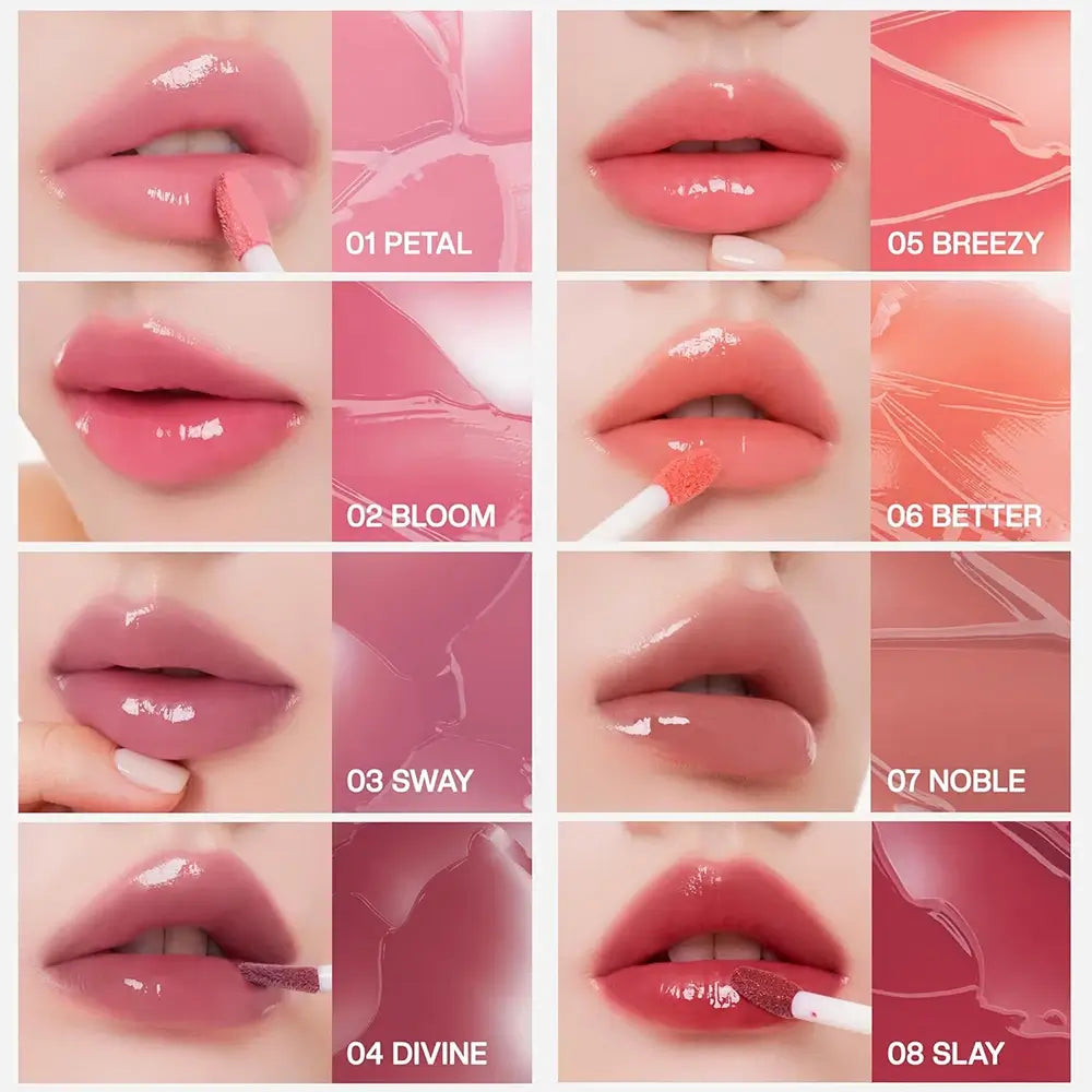 MUZIGAE MANSION Icy Glow - nuantator pentru buze formulat cu pantenol si glicerina, care contribuie la hidratarea buzelor si la mentinerea confortului - 5 ml - 03 Sway