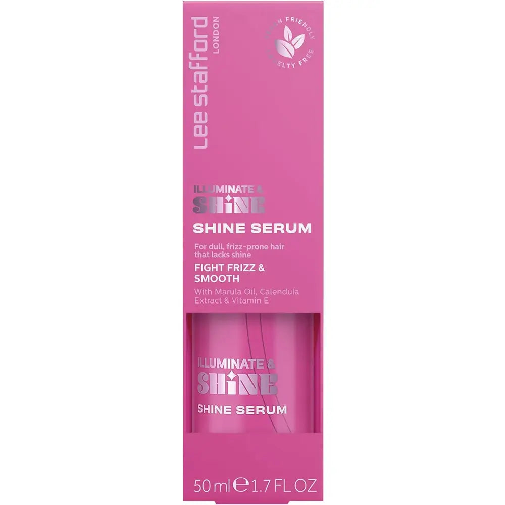 LEE STAFFORD Illuminate & Shine Serum - Serum mit Marulaöl und Vitamin E zur Glättung und für strahlendes Haar - 50 ml