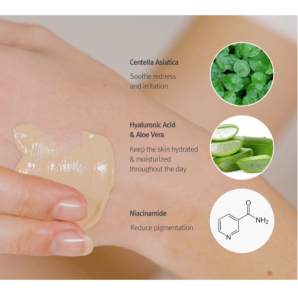 Dear Klairs Illuminating Supple BB-Creme SPF 40 Natural Beige - Intensive Feuchtigkeit und UV-Schutz, 40ml