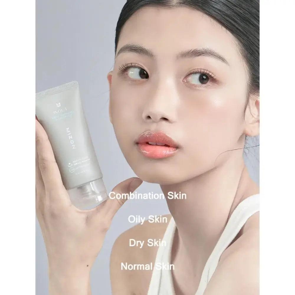MIZON Inout Daily Soothing Sonnencreme SPF 50+PA++++ - Gesichtscreme mit Centella Asiatica und Hyaluronsäure zur Reduzierung von Rötungen und zur Aufrechterhaltung eines gleichmäßigen und ausgewogenen Teints - 50 ml