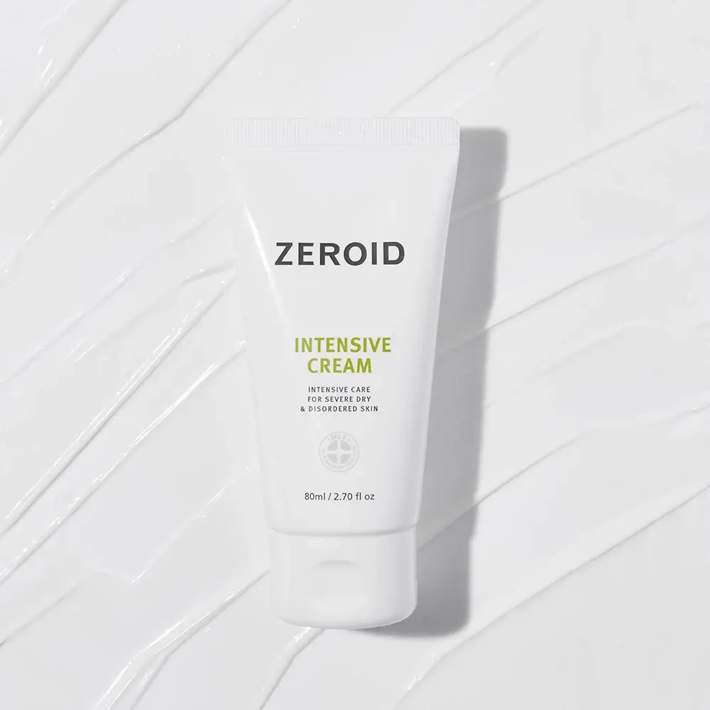 ZEROID Intensive Cream - Gesichtscreme mit Dimensamid und Squalan zur Hydratation, Beruhigung und Stärkung der Hautbarriere - 80 ml
