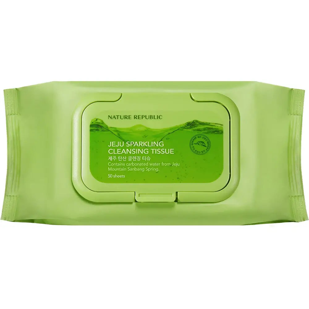 Jeju Sparkling Cleansing Tissue Servetele demachiante 50 Stk.