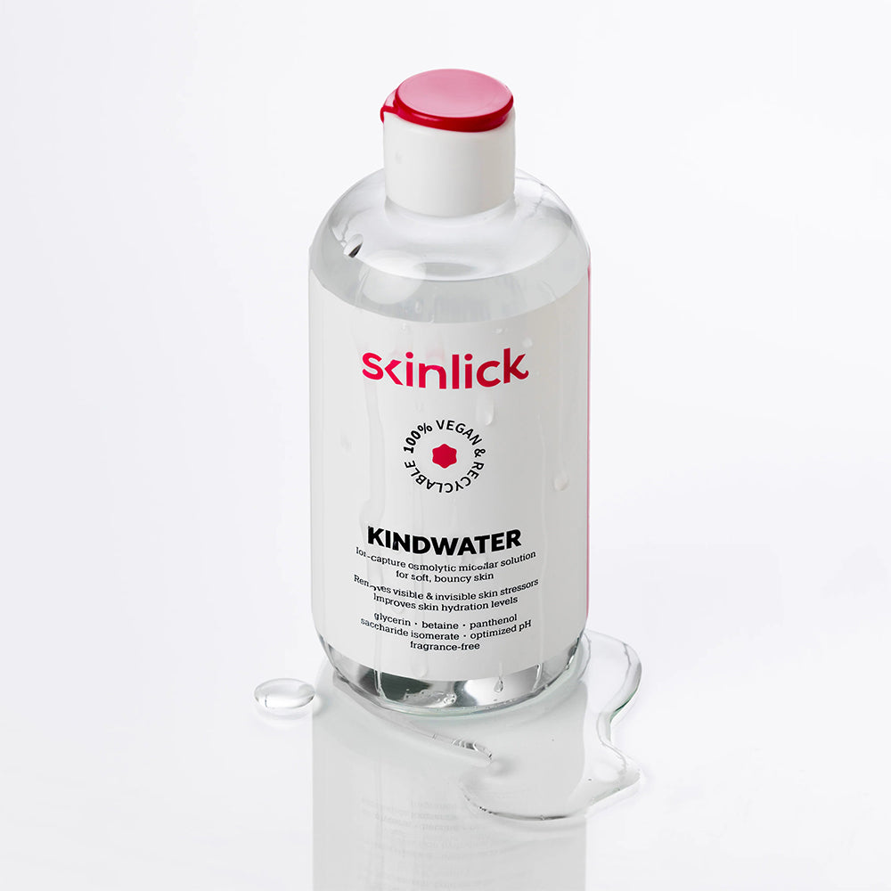 SKINLICK Kindwater - apa micelara formulata cu glicerina si pantenol, care contribuie la hidratarea pielii si la metinerea confortului cutanat - 250 ml
