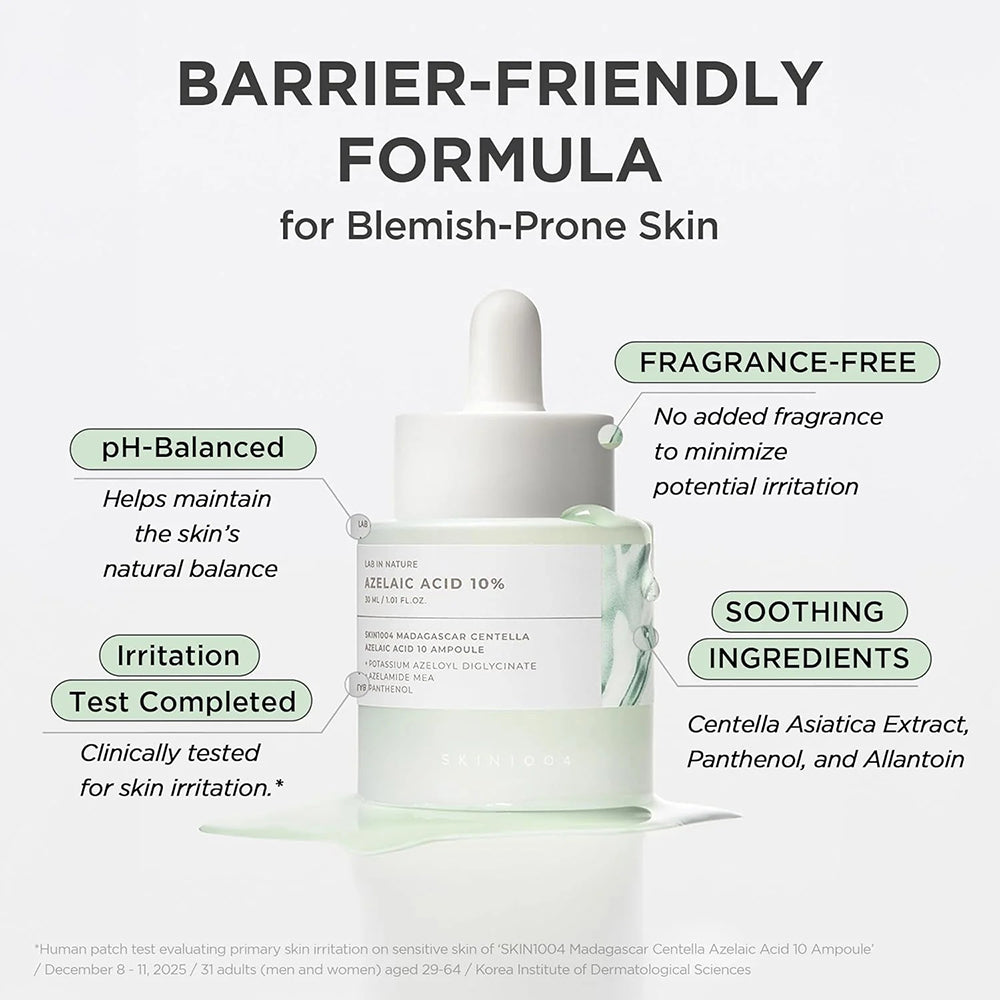 SKIN1004 Lab In Nature Madagaskar Centella Azelainsäure 10 Ampulle 30 ml