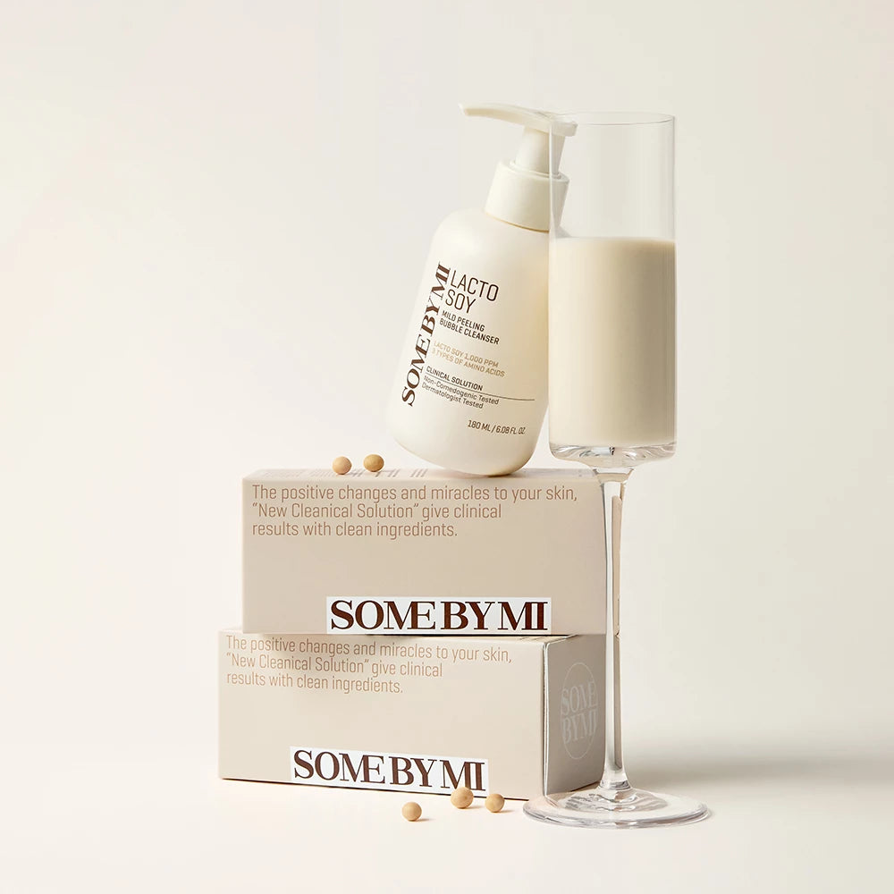 SOME BY MI Lactosoy Mild Bubble Peeling Cleanser