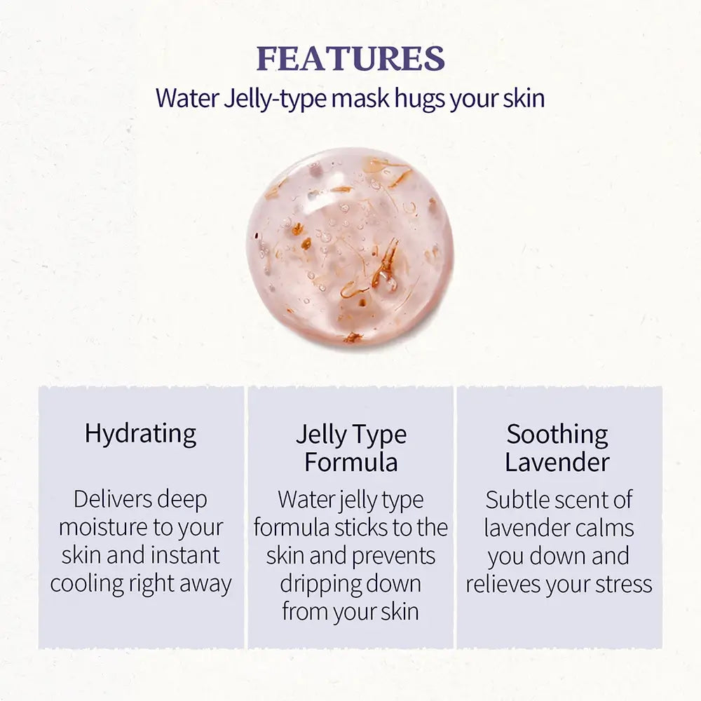SKINFOOD Lavendel Gesichtsmaske - Intensive Feuchtigkeit und Beruhigung, 120 g