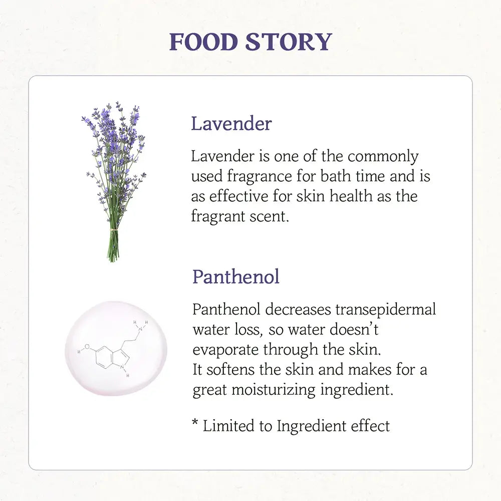 SKINFOOD Lavendel Gesichtsmaske - Intensive Feuchtigkeit und Beruhigung, 120 g