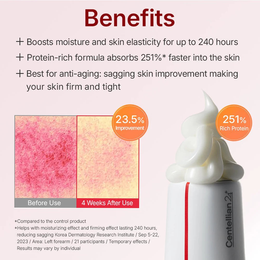 CENTELLIAN24 Madeca Cream Time Reverse Gesichtscreme - Feuchtigkeit und Festigkeit, 15 ml