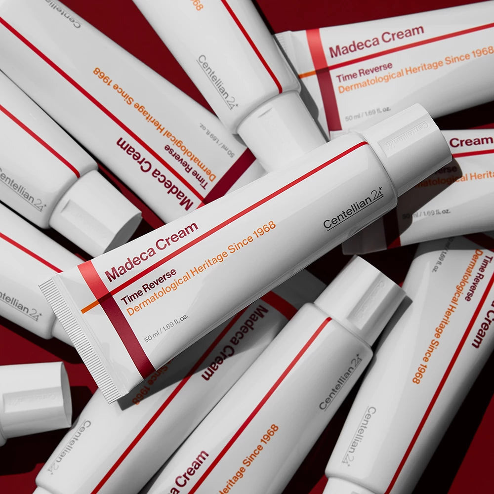 CENTELLIAN24 Madeca Cream Time Reverse - Gesichtscreme mit Madecassosid und Niacinamid, die zur Beruhigung der Haut und zur Vereinheitlichung des Hauttons beitragen - 50 ml