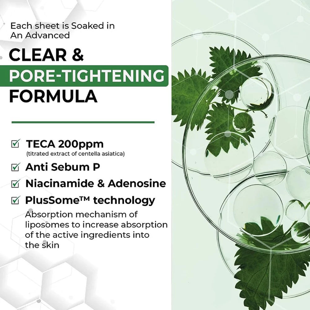 CENTELLIAN24 Madeca Lab Mask Pore Tightening - Gesichtsmaske mit Centella Asiatica Extrakt (TECA) und Niacinamid zur Porenstraffung und Hautfestigung - 24 ml