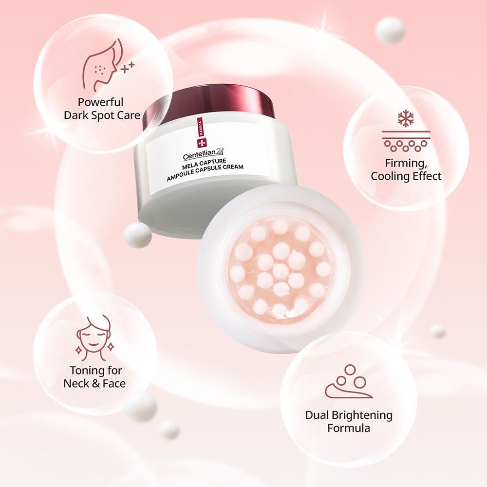 Madeca Mela Capture Ampoule Capsule Cream Crema de fata pentru pete 55 ml