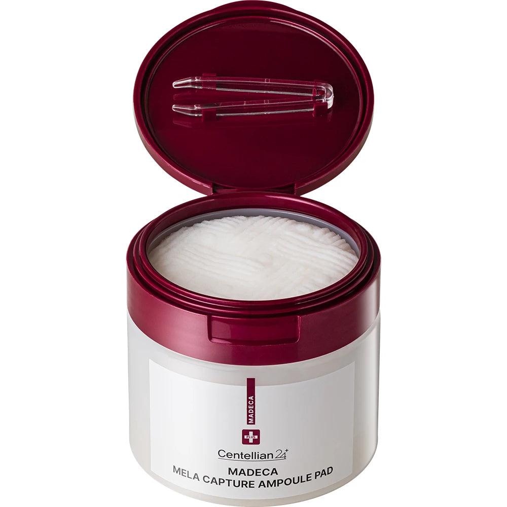 CENTELLIAN24 Madeca Mela Capture Ampoule Pad - Gesichtspads mit TECA Centella Asiatica und GLUTA-C (Glutathion + Vitamin C) zur Aufhellung von Pigmentflecken und zur Verbesserung des Hauttons - 60 Stk.
