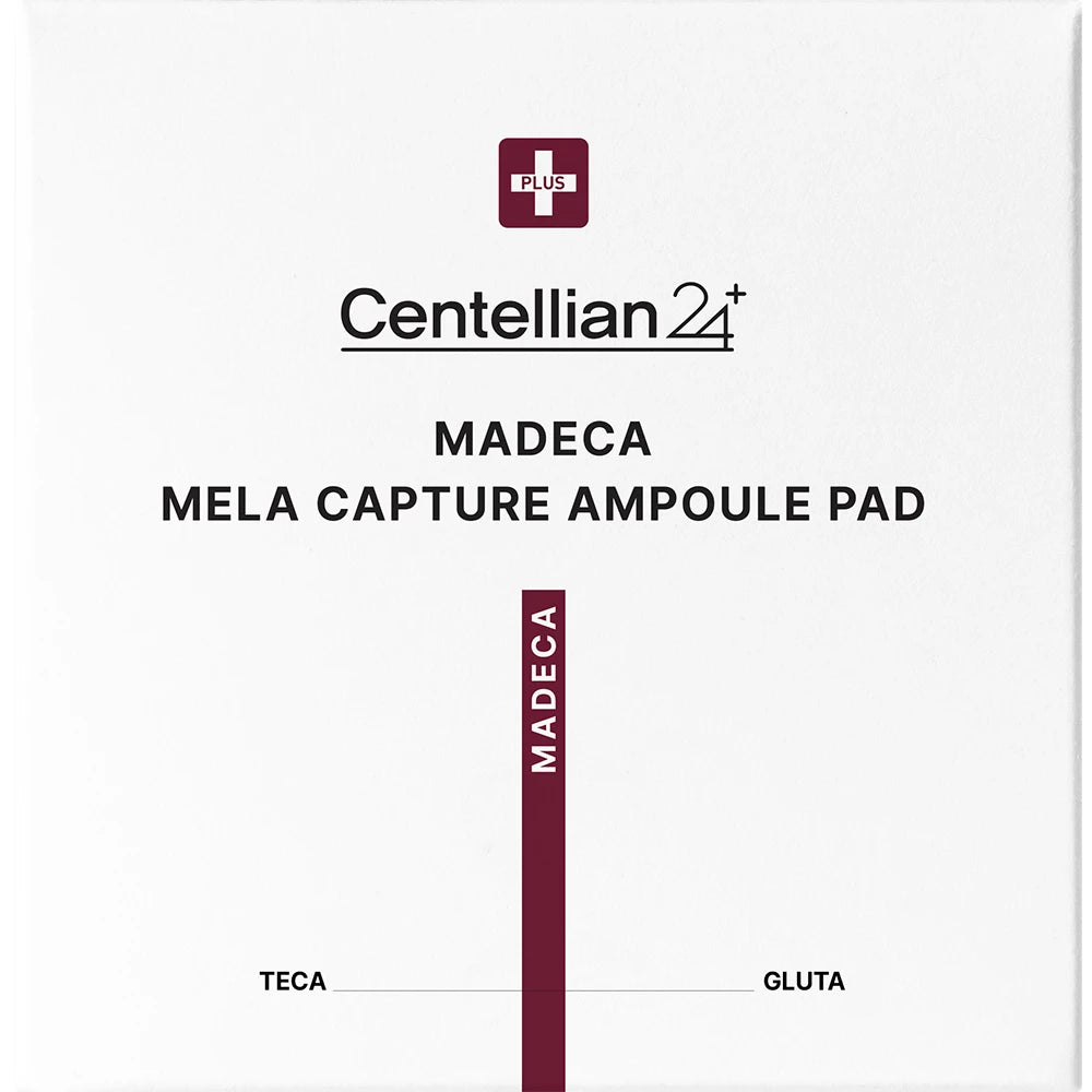 CENTELLIAN24 Madeca Mela Capture Ampoule Pad - Gesichtspads mit TECA Centella Asiatica und GLUTA-C (Glutathion + Vitamin C) zur Aufhellung von Pigmentflecken und zur Verbesserung des Hauttons - 60 Stk.