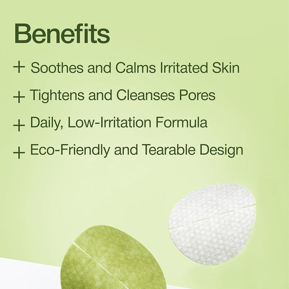 CENTELLIAN24 Madeca Real Green Pore Pad - Gesichts-Toner mit TECA und Niacinamid zur Beruhigung der Haut und Porenreinigung - 60 Stück
