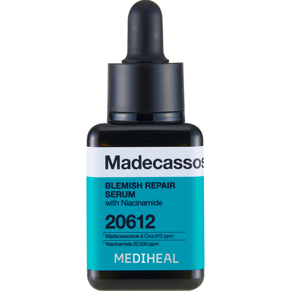 MEDIHEAL Madecassoside Blemish Repair Serum - ser de fata formulat cu madecassoside si niacinamida, care contribuie la calmarea pielii si la uniformizarea aspectului tenului - 40 ml