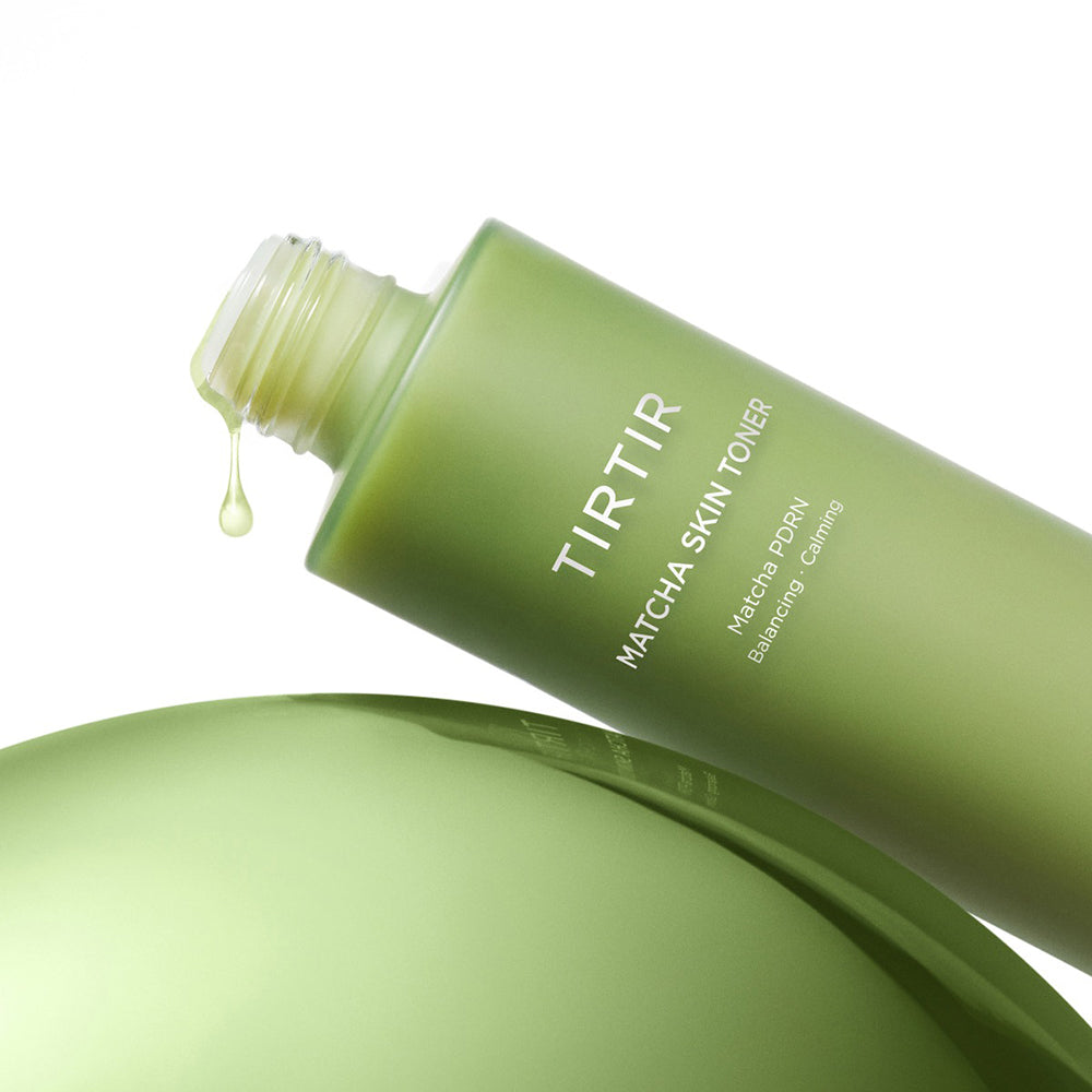 TIRTIR Matcha Hauttoner - Gesichtstoner formuliert mit Hyaluronsäure und Panthenol, der zur Hydratisierung der Haut und zur Aufrechterhaltung des Hautkomforts beiträgt - 150 ml