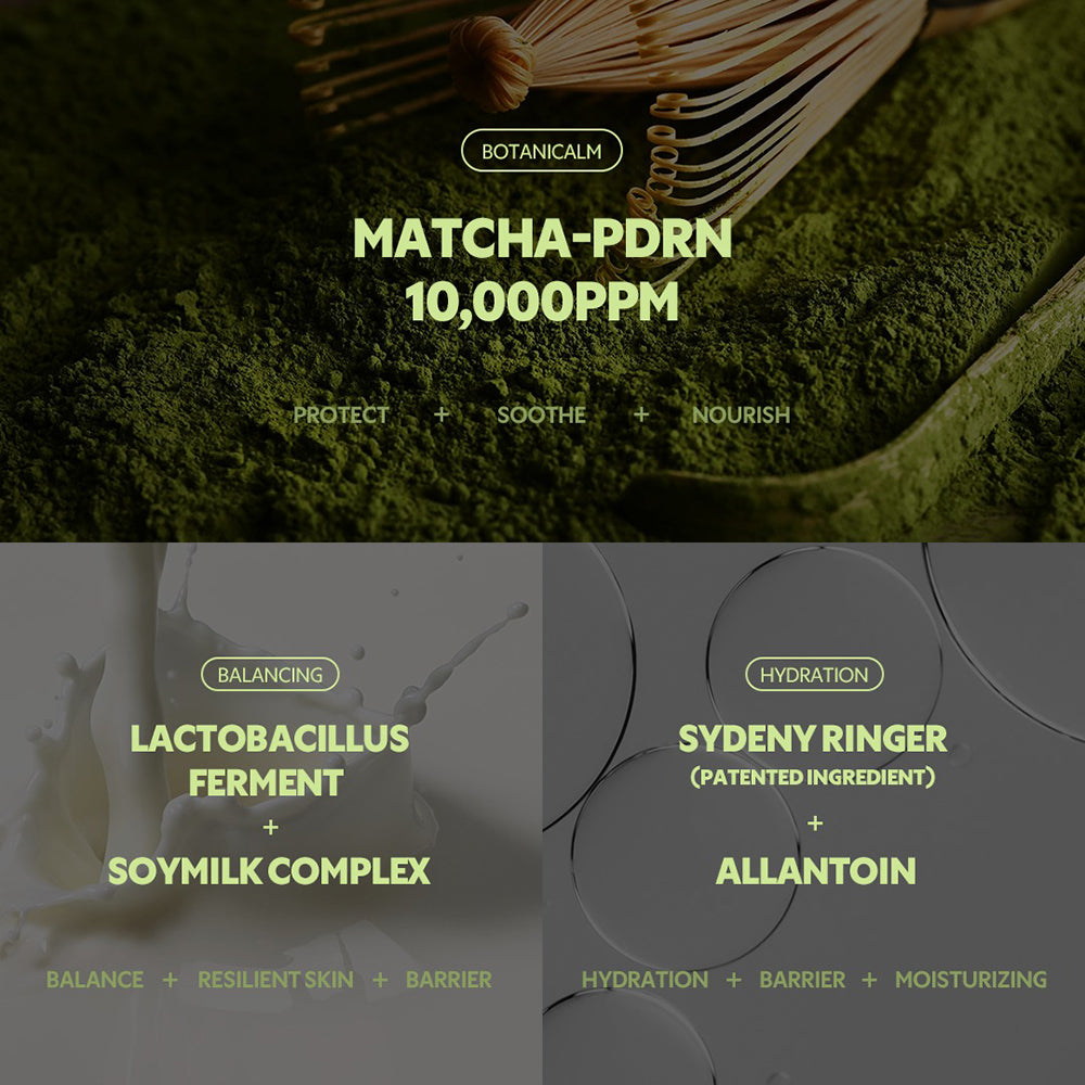 TIRTIR Matcha Hauttoner - Gesichtstoner formuliert mit Hyaluronsäure und Panthenol, der zur Hydratisierung der Haut und zur Aufrechterhaltung des Hautkomforts beiträgt - 150 ml