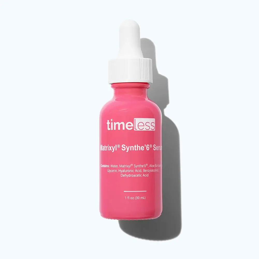 TIMELESS SKIN CARE Matrixyl Synthe 6 Serum für das Gesicht Anti-Falten - Intensive Feuchtigkeit und Festigkeit, 30 ml