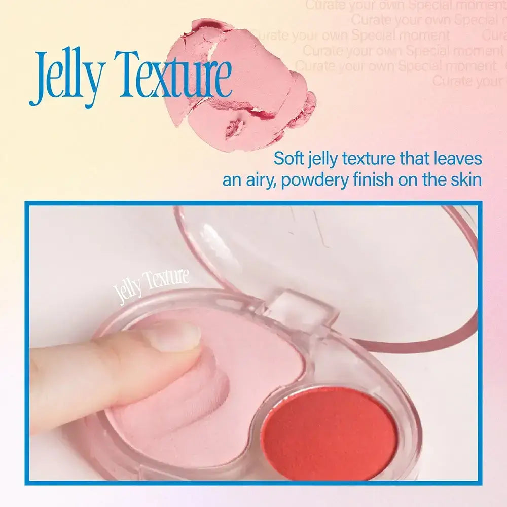 FWEE Mellow Dual Blusher - PK02 Fall in Highkey