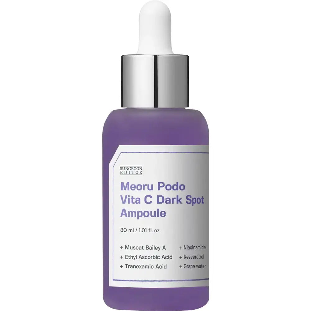 SUNGBOON EDITOR Meoru Podo Serum für das Gesicht VitaC - Aufhellung und Korrektur von Pigmentflecken, 30 ml