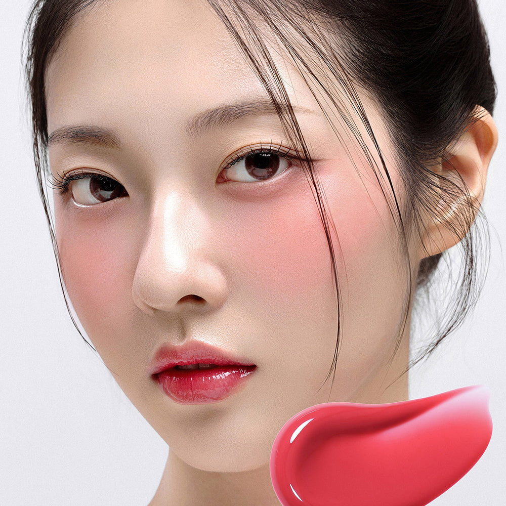 HOUSE OF HUR Moist Ampoule Blusher - fard de obraz lichid cu textura usoara tip ser, care contribuie la obtinerea unui plus natural de culoare si luminozitate si la metinerea unui finisaj neted si natural - 20 ml - 02 Deep Plum