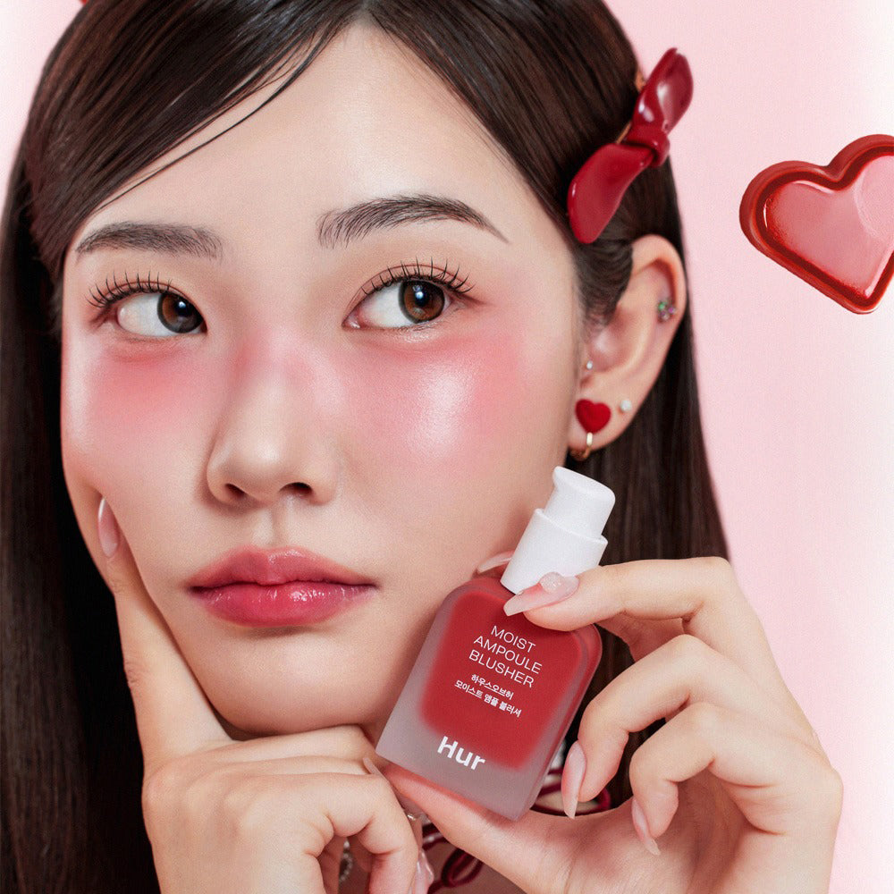 HOUSE OF HUR Moist Ampoule Blusher - 09 Ruby Red - 20 ml