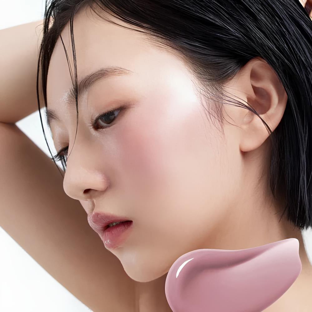 HOUSE OF HUR Moist Ampoule Blusher Mini - fard de obraz lichid cu textura usoara tip ser, care contribuie la oferirea pielii unui plus natural de culoare si luminozitate si la mentinerea confortului pielii pe parcursul zilei - 10 ml - 04 Lavender Flush