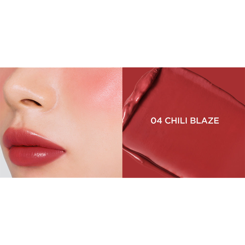 TIRTIR Mood Glider Lippen- und Wangenstift, 04 Chilli Blaze, 3,8 g
